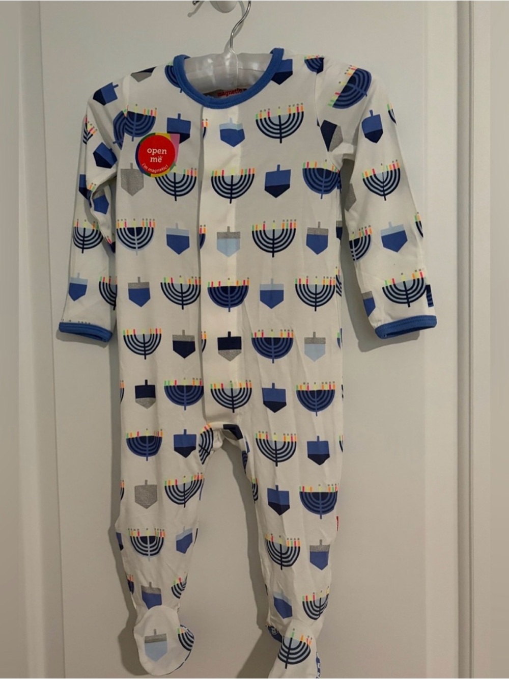 Magnetic me Print Footed One-Piece Pajamas - Kids
